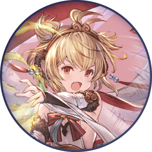 circular icon of andira from granblue fantasy